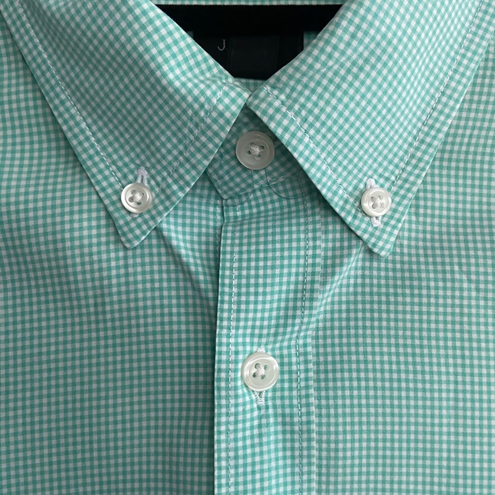 J. Crew check Dress Shirt